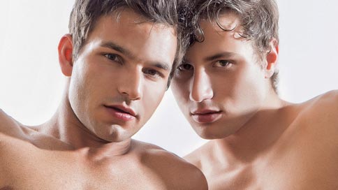 <p>This week, we are featuring a photo session by the charming and talented Joan Crisol starring Peter Annaud and Marc Ruffalo. It is always fun to watch Joan at work with our guys as they usually don`t share a common language, so there is a lot of gesturing, miming, and demonstrating involved to get the right picture. But whatever methods he uses, it always works out, and the results are stunning. This set is no exception!</p>