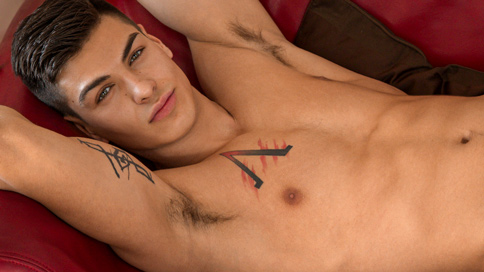 <p>Handsome and seductive, Ken Christovao steps in front of our cameras today. His piercing eyes are not the only part of his body that will raise your heartbeat. His stunning physique, firm butt, and thick uncut cock are just a few of the assets he&rsquo;ll be putting on display. Monday&rsquo;s photo session will be followed by Wednesday&rsquo;s video, where Ken is sure to have you drooling and begging for more.</p>