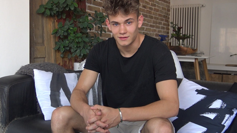 <p>Our cheeky and sexy casting boy Oliver comes to us from Hungary.. With a mop of brown hair crowning a very fit and sexy body, we are very happy that he agreed to strip down for us today and give us this very horny show</p>